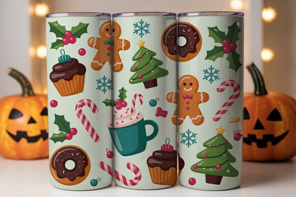 Christmas Sweets Tumbler Wrap Graphics Review