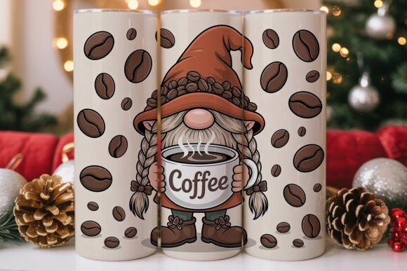 Coffee Gnome Tumbler Wrap: A Designer's Take