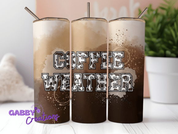 Coffee Weather 20oz Tumbler Design: Graphics & Tumbler Wraps Review