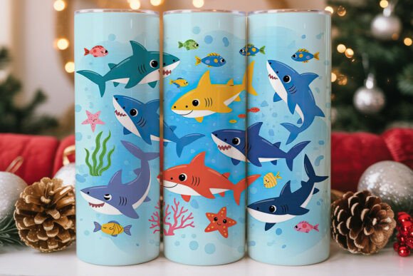 Cute Shark Tumbler Wrap Review for Embroidery Projects