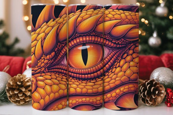Dragon Eye 20oz Tumbler Wrap Graphics for Tumbler Wraps