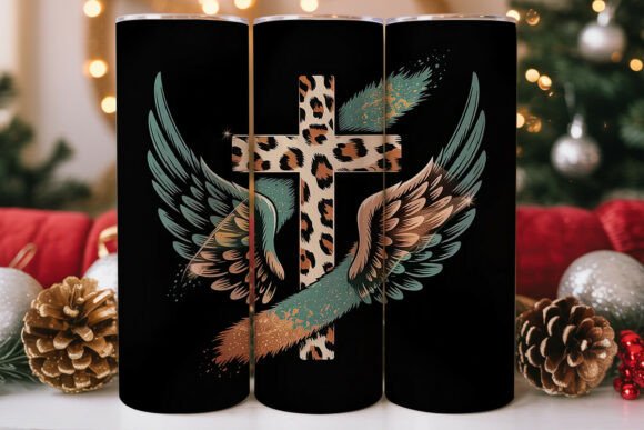 Rustic Cross Wings 20oz Tumbler Wrap Graphics Review